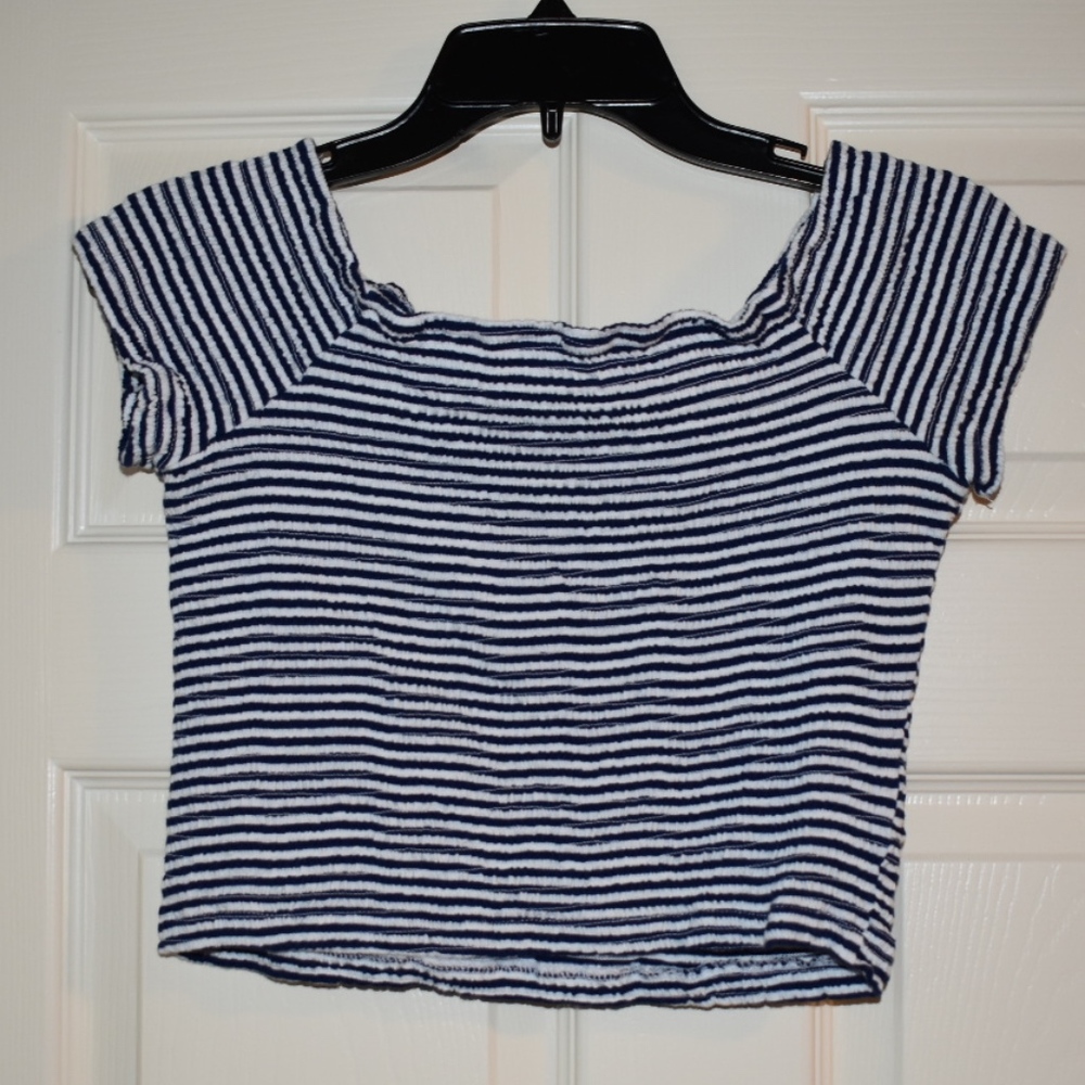 Forever 21 Stripped Crop Top